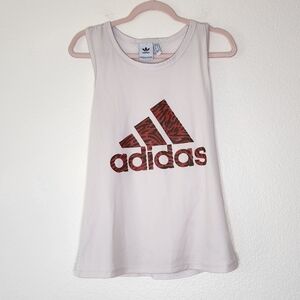 Adidas Animal Print Logo Tank M